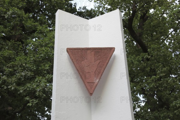 Cap Arcona Memorial on the island of Poel. The memorial commemorates the victims of the sinking of