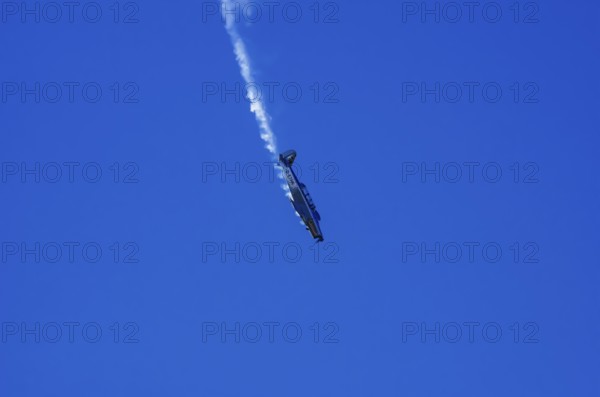 A Pilatus P-2 from Pilatus Flugzeugwerke AG with registration D-ETHN during a flight demonstration