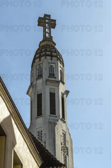 Vichy, listed as World Heritage by UNESCO. Saint-Blaise church, Allier, Auvergne-Rhone-Alpes,