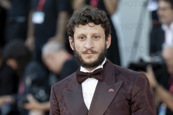 Venice, Italy - 3 September 2025: Vincenzo Nemolato during the red carpet of - Duse - during the