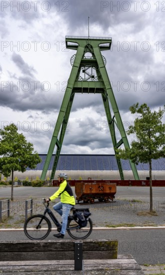 The former Lohberg coal mine in Dinslaken, today a leisure, work and residential quarter,