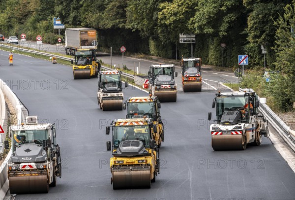 Rehabilitation of the A52 motorway near Essen, an 8 km long section between the Essen-Kettwig