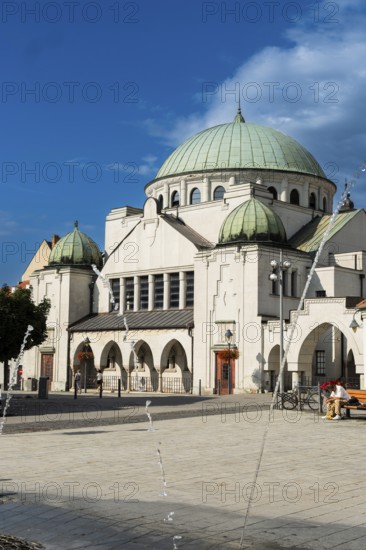 Neologue Synagogue by Berlin architect Richard Scheibner in the Capital of Culture 2026, Trencín,