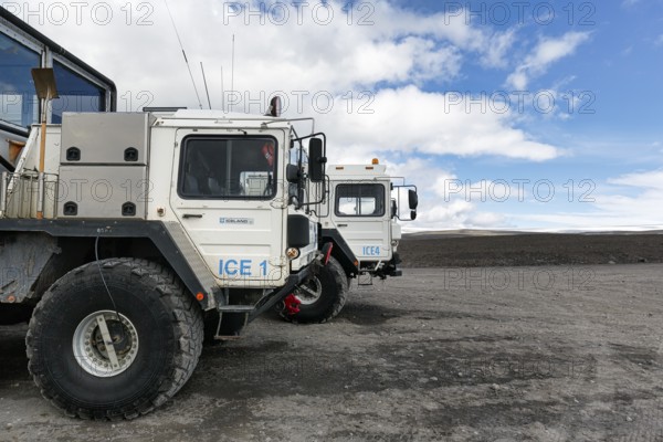 MAN KAT1 8x8, lorry from Maschinenfabrik Augsburg-Nürnberg, glacier tour with special vehicle,