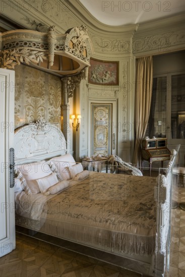 Interior view, Villa Ephrussi de Rothschild, Saint-Jean-Cap-Ferrat, Cap Ferrat, Alpes Maritimes,