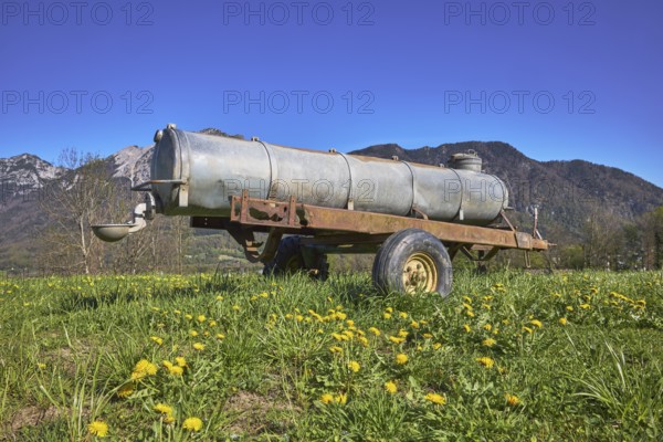 Cattle watering trough, agricultural equipment, cultural landscape, agriculture, mountain