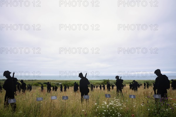 Installation, Standing with Giants, honours the victims of the fallen British soldiers by