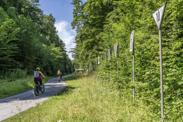 Sauerlandring cycle path, an 84 km long circular cycle path between the towns of Finnentrop,