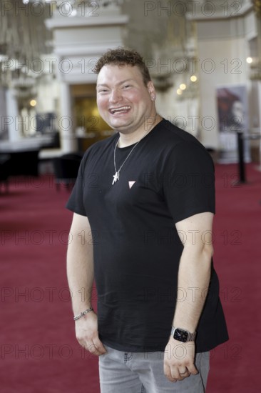 Christian Jährig, winner of the 21st season of Deutschland sucht den Superstar at the show -