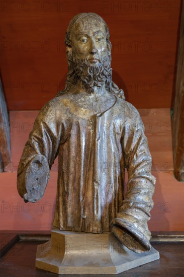 Fragment of Christ from a palm donkey, around 1450, Stadtmuseum Radolfzeii, Seetorstr.11-17,