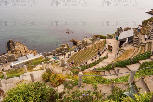 Minack Theatre, spectacular open-air theatre, South England, Cornwall, England, GB