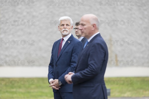 Petr Pavel (President of the Czech Republic) and Kai Wegner (Governing Mayor of Berlin) during a