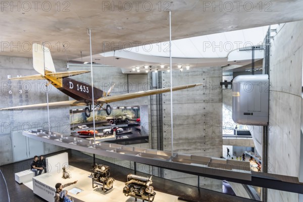 The Mercedes-Benz Museum in Stuttgart presents a journey through the automotive history of the