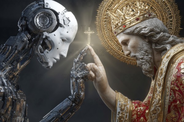 Concept of AI acquiring General Intelligence ability, becoming like god and more intelligent then