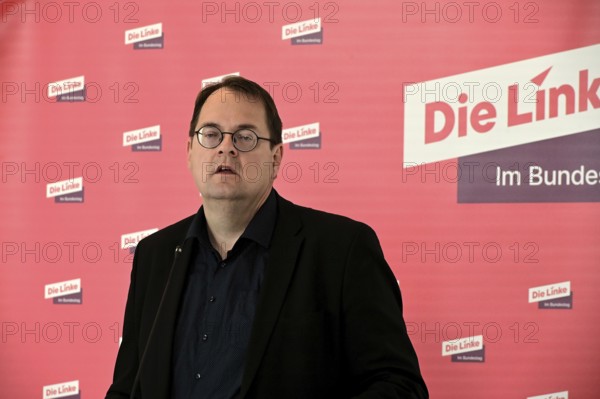 Sören Pellmann, Co-Chairman of the Left Party parliamentary group in the Bundestag, at the weekly