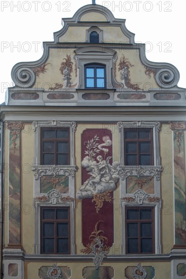 Memmingen, Old Town, Haus am Weinmakt, Bavaria, Germany