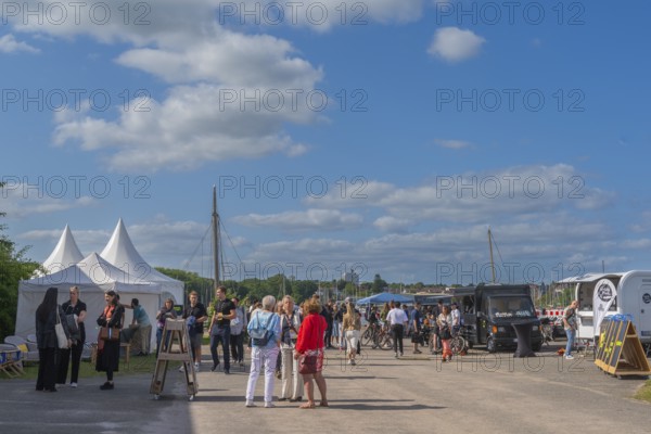 Waterkant Festival 25 in front of Kiel Week 2025 on the MGF 5 site on the Kiel Fjord, annual