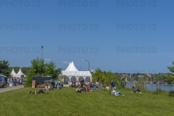 Waterkant Festival 25 in front of Kiel Week 2025 on the MGF 5 site on the Kiel Fjord, annual