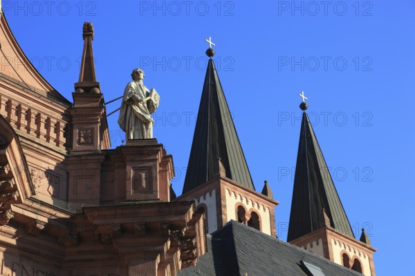 Detail of the Neumünster, Neumünster St John the Evangelist and St John the Baptist, former