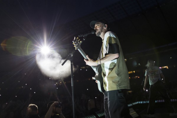 Mike Shinoda, singer and bassist of Linkin Park live on From Zero World Tour 2025 at the