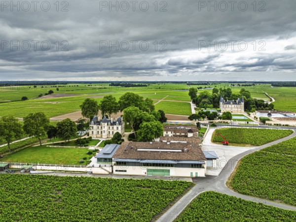 Chateau Pichon Longueville Comtesse de Lalande Vineyard and Chateau Pichon Longueville Baron
