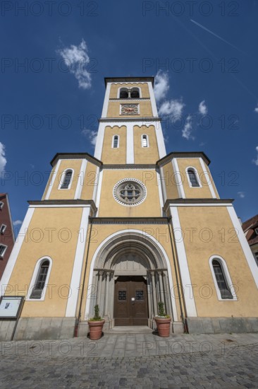 Church of St Vitus, destroyed around 1630, rebuilt between 1661 and 1665, Burglengenfeld, Upper