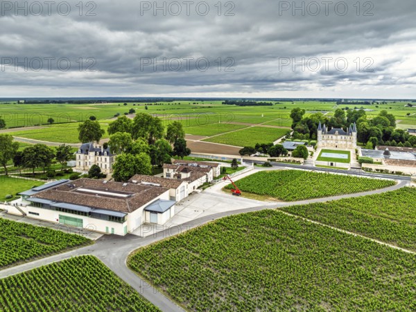 Chateau Pichon Longueville Comtesse de Lalande Vineyard and Chateau Pichon Longueville Baron
