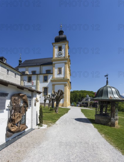 Maria Plain pilgrimage church, baroque church, Bergheim near Salzburg, Flachgau, Salzburger Land,