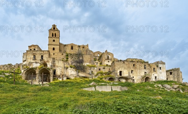 Ghost town of Craco, Basilicata, Italy
