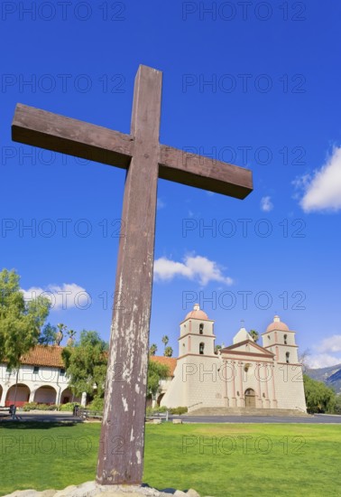 Santa Barbara Mission, Santa Barbara, California, USA