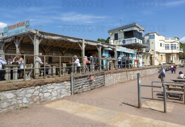 Teign Bean cafe, National Coastwatch, Teign Corinthian Yacht Club, Eastcliff, Teignmouth, south