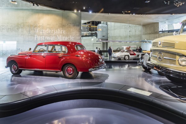 The Mercedes-Benz Museum in Stuttgart presents a journey through the automotive history of the