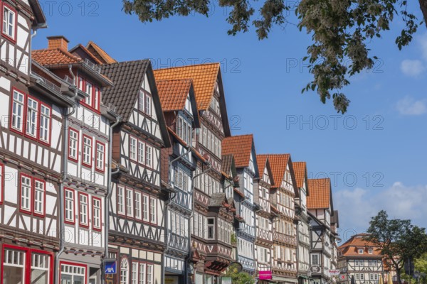 Bad Sooden, Allendorf, Allendorf district, historic old town with numerous half-timbered houses