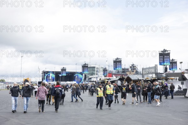 Infield at the Rock am Ring Festival on Friday, Nürburgring race track race track, 06.06.2025