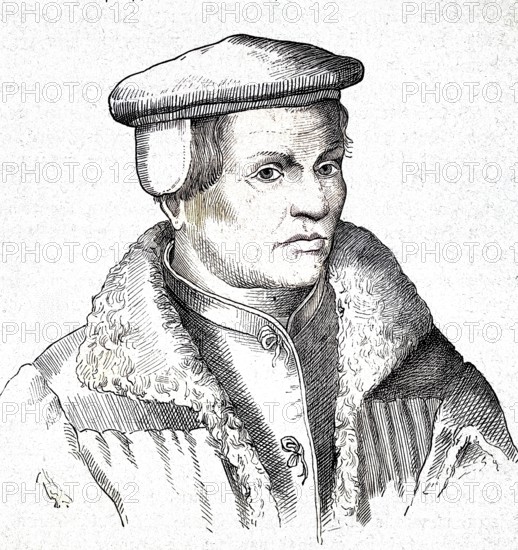 Thomas Müntzer (geboren um 1489, gestorben 27. Mai 1525) war ein Theologe, Reformator und