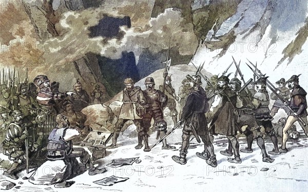 German Peasants' War, 1524-1526, execution of Setzenwei, Christoph Ganner-Setzenwein, Tiroler
