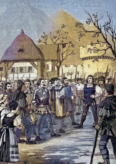 German Peasants' War, 1524-1526, Gericht über Dietrichstein/German Peasants' War, Court on
