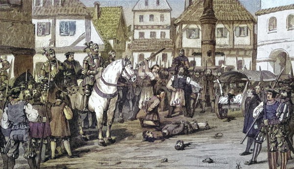 German Peasants' War, 1524-1526, Blutgericht zu Würzburg/German Peasants' War, Blood Court at
