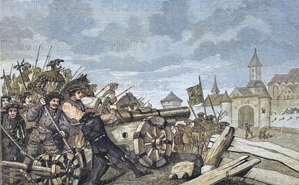 German Peasants' War, 1524-1526, bombardment of Neckarsulm/German Peasants' War, shelling of