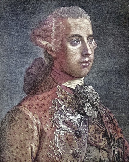 Joseph II, Benedikt August Johann Anton Michael Adam (born 13 March 1741, died 20 February 1790),