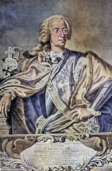 Charles Albrecht of Bavaria (born 6 August 1697, died 20 January 1745) from the House of