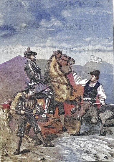 German Peasants' War, 1524-1526, Götz von Berlichingen and the Tailor of Pfedelbach/German