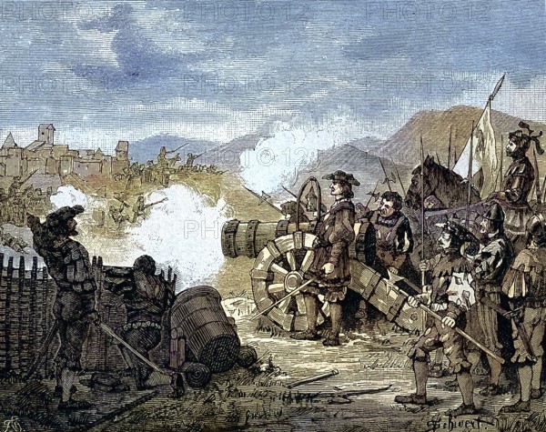 German Peasants' War, 1524-1526, battle near Wurzach/German Peasants' War, battle near Wurzach,
