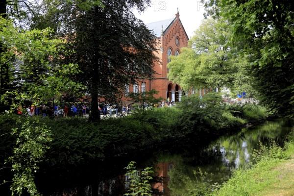The Old Gymnasium Oldenburg was built in the style of round arch historicism based on designs by