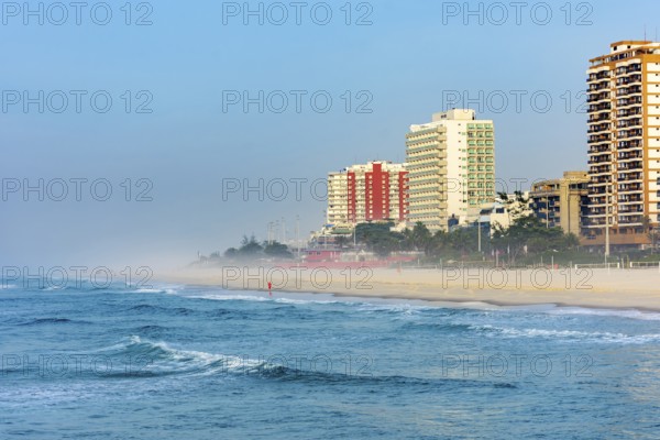 Beutiful morning at Barra da Tijuca beach in Rio de Janeiro, Barra da Tijuca beach, Rio de Janeiro,