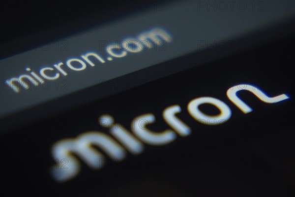Dhaka, Bangladesh- 02 Dec 2025: A Close-up of a laptop screen is displaying the micron web
