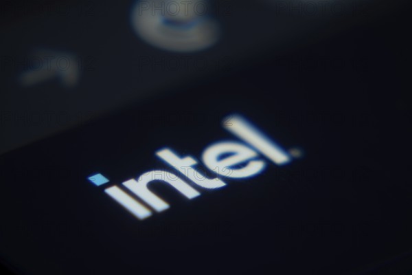 Dhaka, Bangladesh- 02 Dec 2025: A Close-up of a laptop screen is displaying the intel web interface