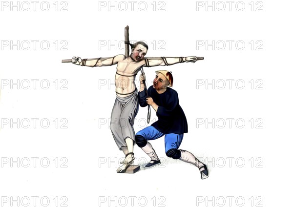 Jurisprudence, torture and punishment in medieval China, death penalty by hanging, form of