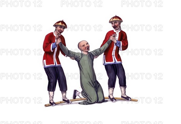 Jurisprudence, torture and punishment in medieval China, form of corporal punishment used in the