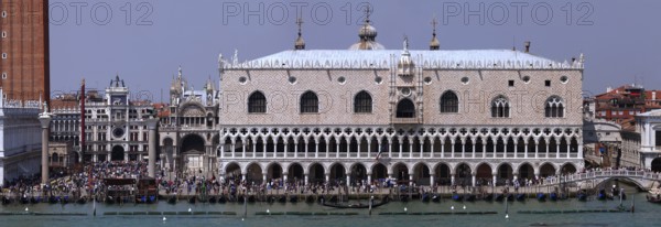 Dogenlasast, St. Mark's Square and Bridge of Sighs, Venice, Italy